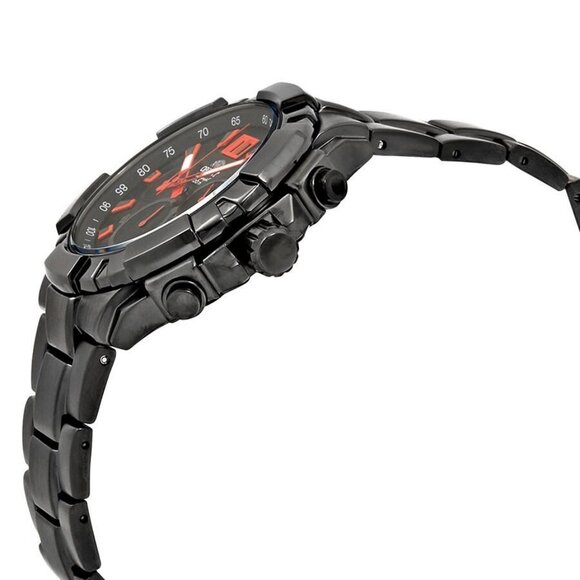 NWT Authentic Orient Enterprise Chronograph Black Dial Men's Watch - Picture 2 of 3